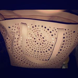 Light pink tote bag- will take best offer
